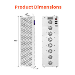 1500W Red & Infrared LED Light Therapy Long Panel