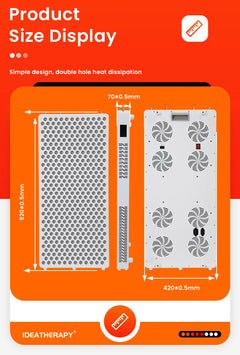 LED Red Light Multi-Spectrum Therapy Panel