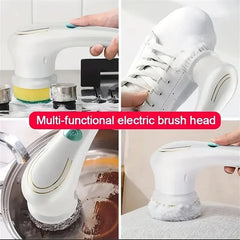 5-in-1 Electric Home Cleaning Brush