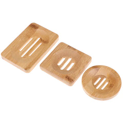 Natural Wood & Bamboo Soap Rack