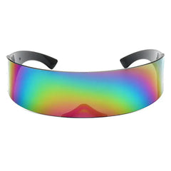 Wrap-Around Futuristic Sunglasses