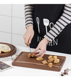 Black Walnut Wood Cutting Board & Serving Tray