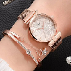 Luxury Magnetic Quartz Bracelet Watch