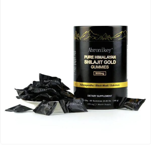 Himalayan Shilajit Gummies w Ashwagandha & Gokshura – Nifty Cool Stuff