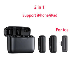 Wireless Lavalier Microphone J11/J13 w Charging Case