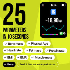 Digital Smart Scale w 25 Health Metrics