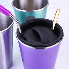 Nordic Style Colorful Stainless Steel Drinkware Set