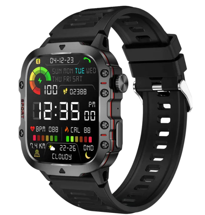 Smart Bluetooth Watch for Advanced Fitness & Connectivity