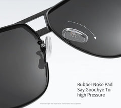 Men's Polarized Pilot Sunglasses