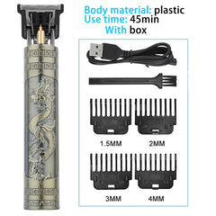 Precision Grooming w Rechargeable Men's Trimmer