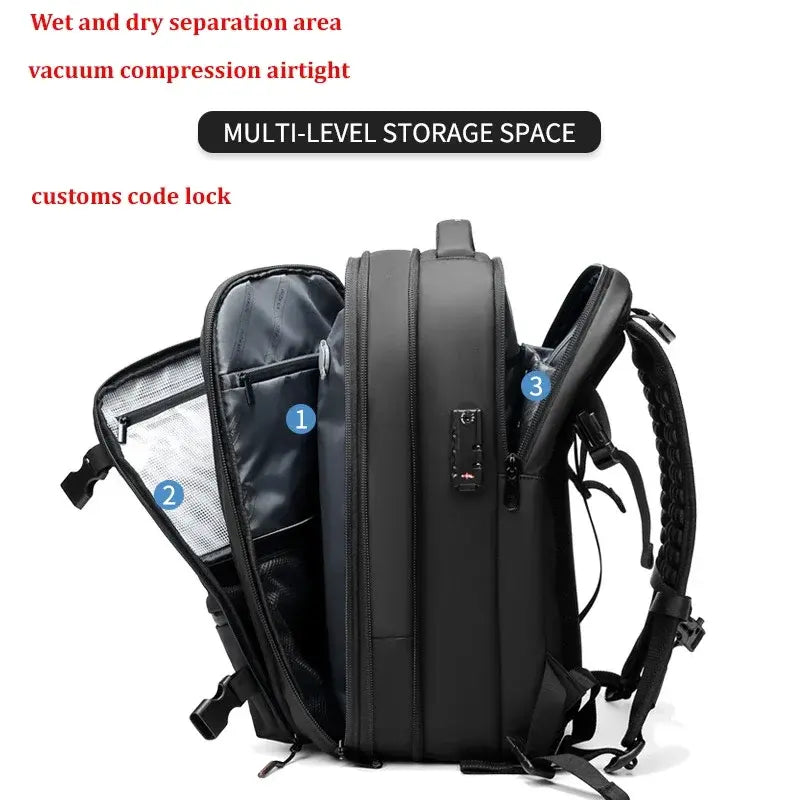 Large-Capacity Business Travel Backpack