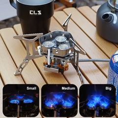 Three-Burner Portable Stove