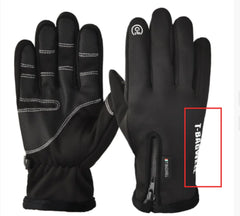 Waterproof Zippered Touchscreen Gloves