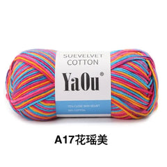 Cotton Hand-Knitted Yarn