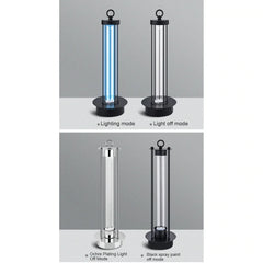 38W UV Sterilizing Lamp w Remote Control Timer