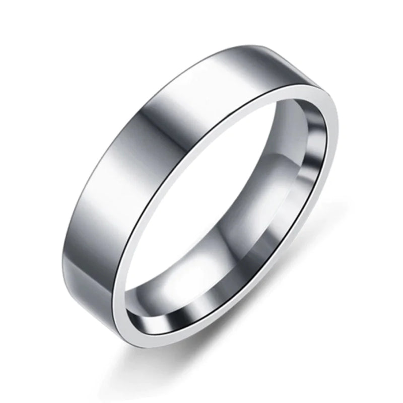 Tungsten Steel Couples Rings