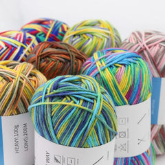 Cotton Hand-Knitted Yarn