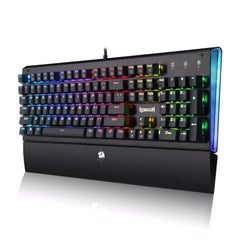 Redragon Ergonomic Mechanical Keyboard w 104 Keys