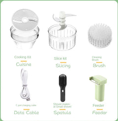 Mini Wireless Food Processor