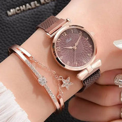 Luxury Magnetic Quartz Bracelet Watch