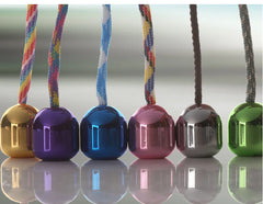 Titanium Fidget Spinner with Two Beads and Rope
