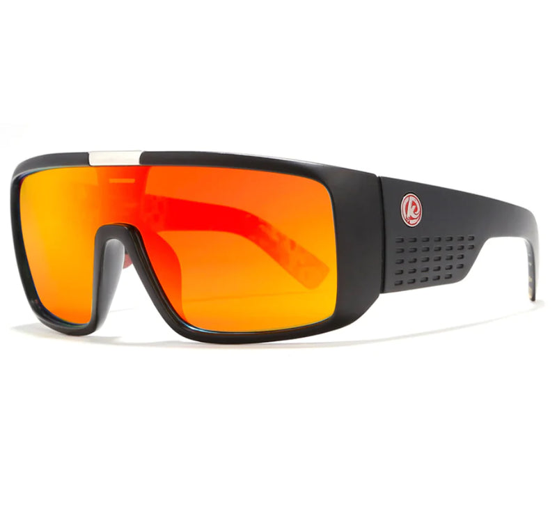 Polarized Shield Sunglasses w Square Frame Design