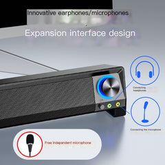 SADA Desktop Speakers w Mic & Subwoofer