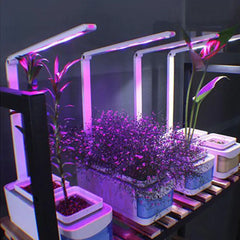 Smart Hydroponic Indoor Herb Garden Kit w LED Growth Light