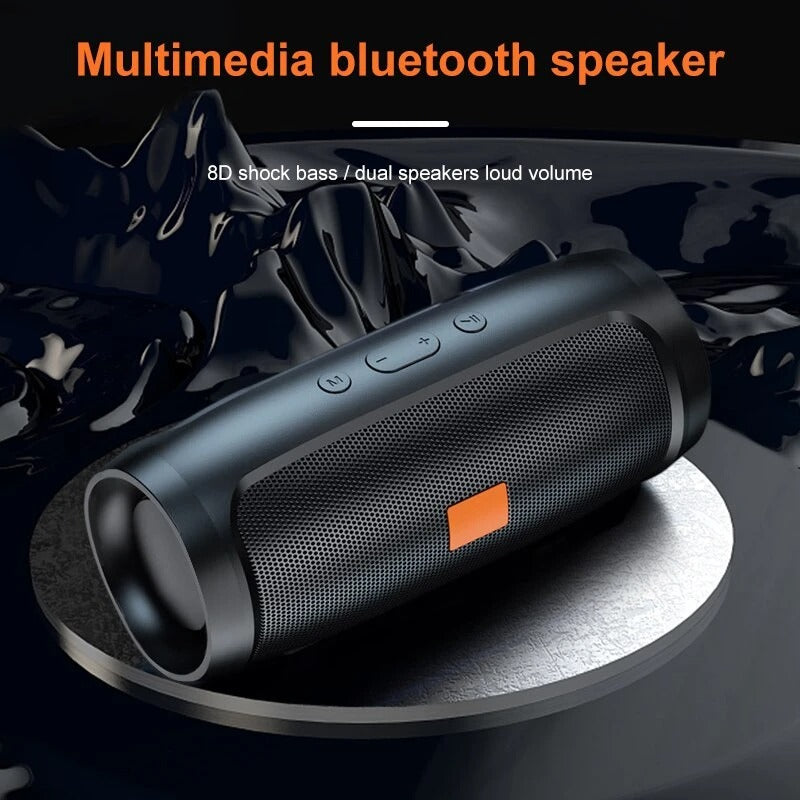 Bluetooth Stereo Speaker w FM & Subwoofer