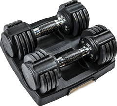 Adjustable Dumbbell w Rotating Handle