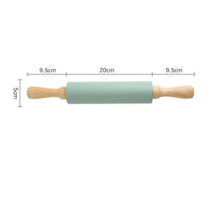 Thick Non-Slip Rolling Pin & Large Non-Stick Mat