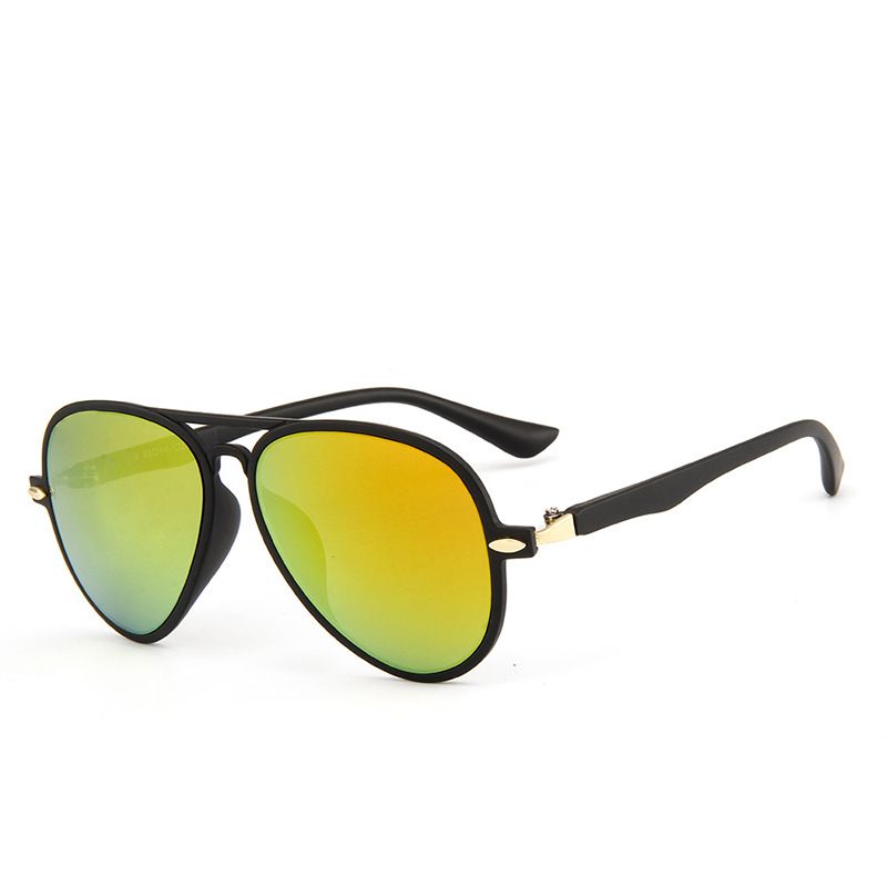 Fashion Aviator Sunglasses w Ultra-Light Frame