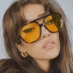 Punk Attitude Square Sunglasses