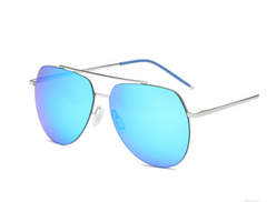 Polarized Take-Charge Metal Sunglasses