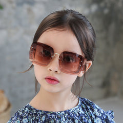 Kids' Fashion Big Box Sunglasses