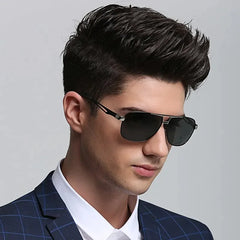 Men's Polarized Pilot Sunglasses