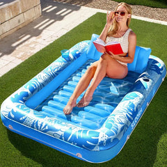 Inflatable Floating Pool Bed