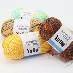 Cotton Hand-Knitted Yarn