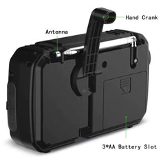 Solar Crank Emergency Radio