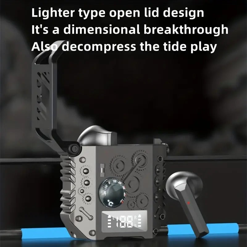 Wireless 5.3 Heavy Bass Earbuds w ENC Noise Reduction
