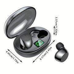 Wireless Noise-Canceling Earbuds w Case