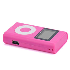 Mini MP3 Player w Screen & Colorful Case