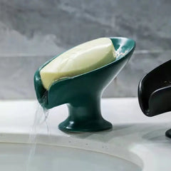 Luxury Ceramic Soap Dish w Drainage Design