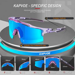 UV400 Polarized Cycling Goggles