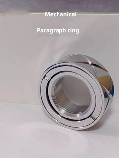 Unisex Rotating Mechanical Fidget Spinner Ring