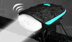 Rechargeable Bicycle Headlight & Horn