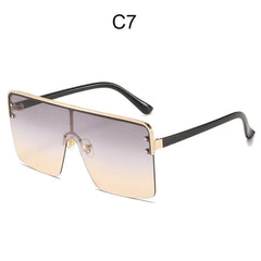 Oversized Gradient Sunglasses