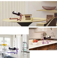 Ribbon Suspension Wine Rack