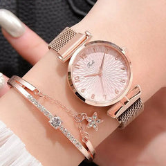 Luxury Magnetic Quartz Bracelet Watch