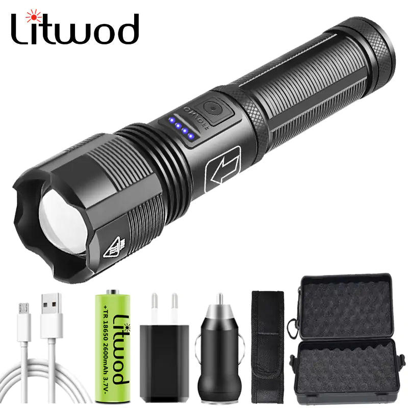 Tactical All-Purpose LED Flashlight